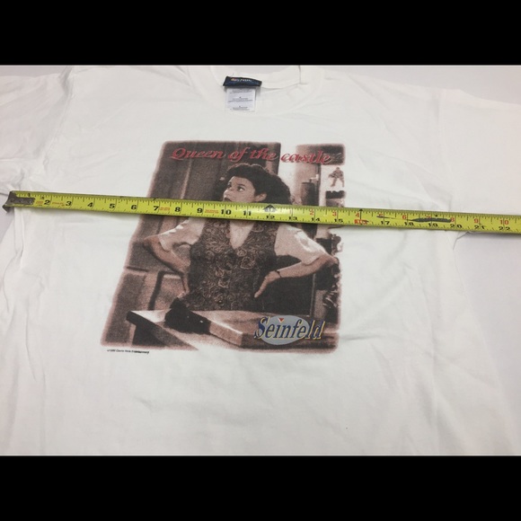 ❌SOLD❌ RARE VTG SEINFELD T SHIRT SZ L ELAINE NBC - Picture 6 of 8